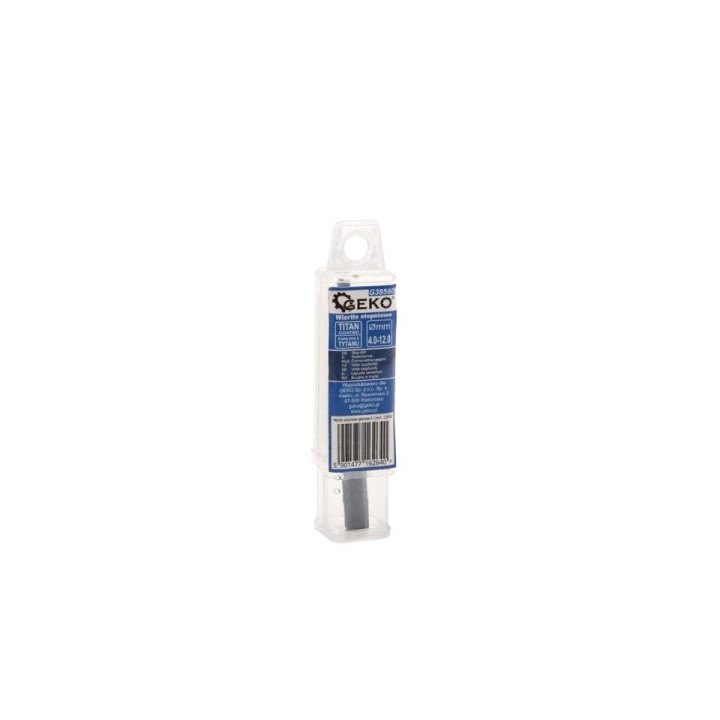WIERTŁO STOPNIOWE HSS TIALN 4-12MM (200)