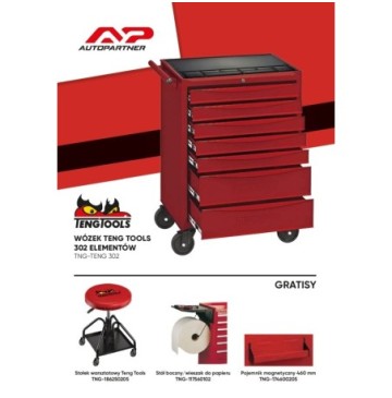 Wózek teng tools 302 el