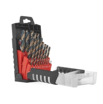 Zestaw wierteł do metalu hss 10-130mm 25cz