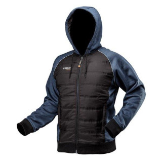BLUZA DZIANA, OCIEPLANA Z KAPTUREM, M