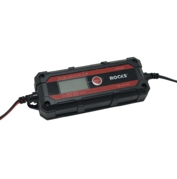 Prostownik elektroniczny inteligentny smart 6/12v - 4 a - 120 ah lcd