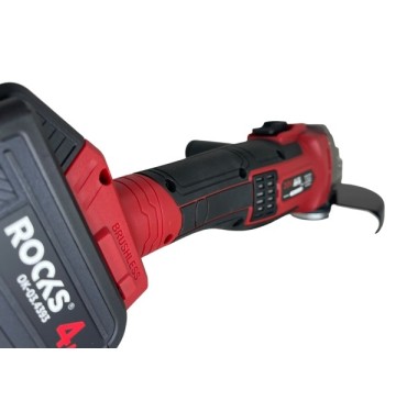 20v aq-one szlifierka kątowa 125 mm regulacja obrotów 3000-10500 rpm kpl z akumulatorem 4ah bmc