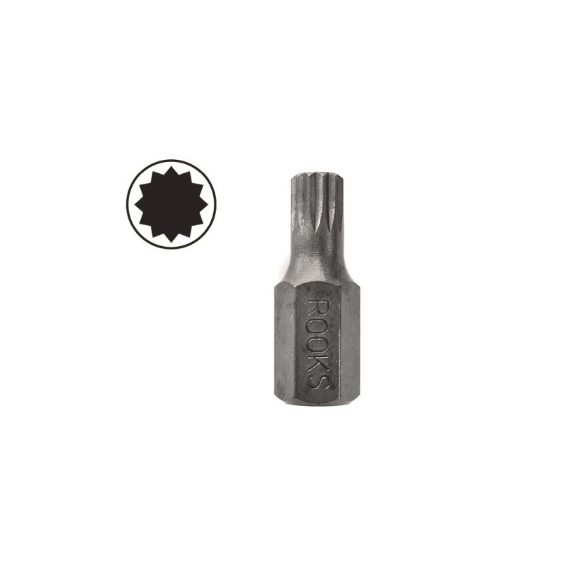 Bit 10 mm (3/8 ) spline m5 x 30 mm 20 szt 73mov5-2 (s2)