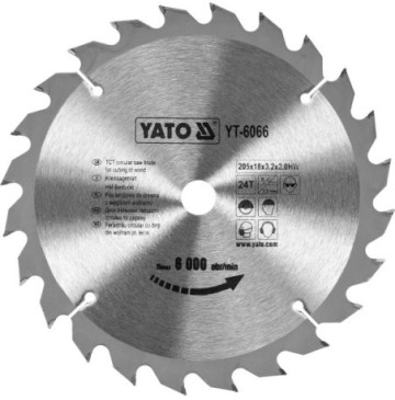 Tarcza widiowa 205x24tx18mm
