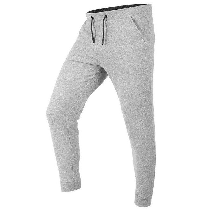 Spodnie dresowe comfort szary melanż rozmiar xl