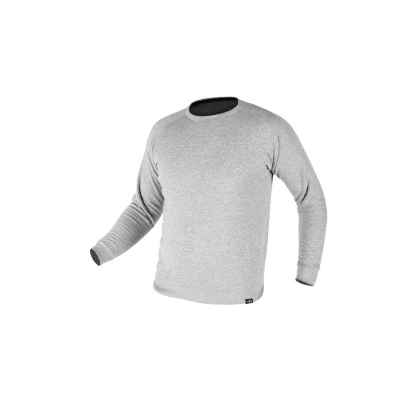 Bluza comfort szary melanż rozmiar xxl