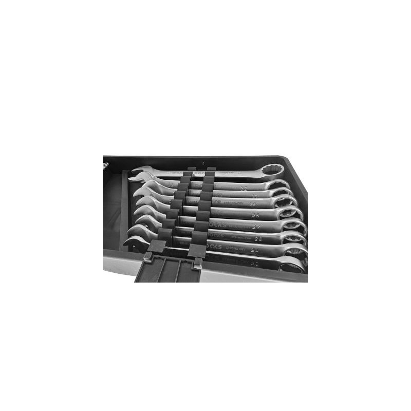 Zestaw kluczy płasko-oczkowych 26 cz 6-25272829303236m plastic box