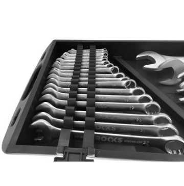Zestaw kluczy płasko-oczkowych 26 cz 6-25272829303236m plastic box