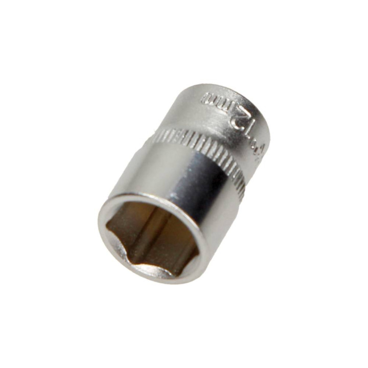 NASADKA 1/4" 12MMX25MM 6-KĄTNA KRÓTKA