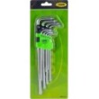 Klucze torx t10-t50 bardzo długie 9 szt
