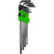 Klucze torx t10-t50 bardzo długie 9 szt