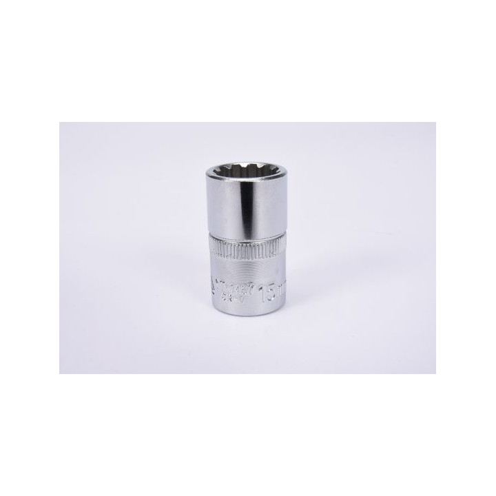 NASADKA 1/2" 15MMX38MM 12-KĄTNA KRÓTKA SPLINE