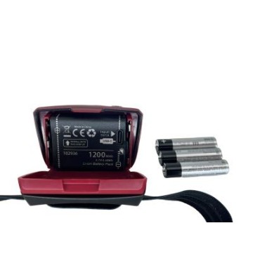 Lampa czołówka hybrid 580 lum li-po 1200 mah  3 x aaa