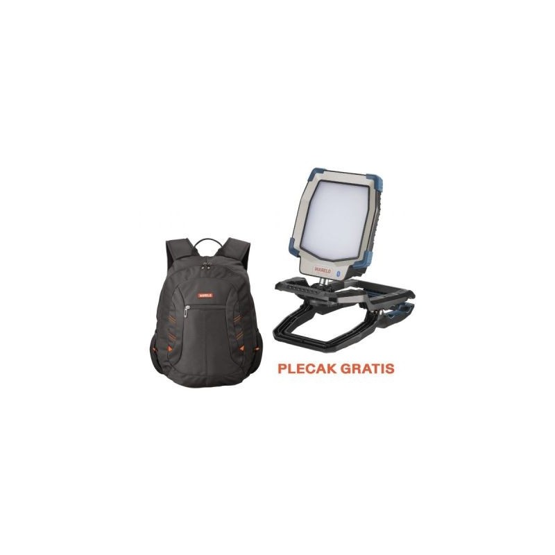 Zestaw lampa shiny 5000 re app  plecak