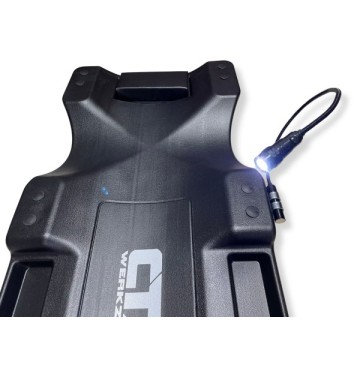 Leżanka 150kg z lampa led