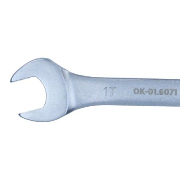 Klucz płasko-oczkowy 17 mm