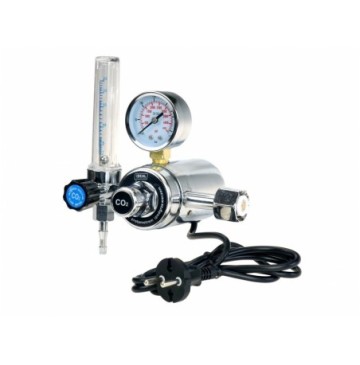 Reduktor co2/ar z rotametrem i podgrzewaczem 230v