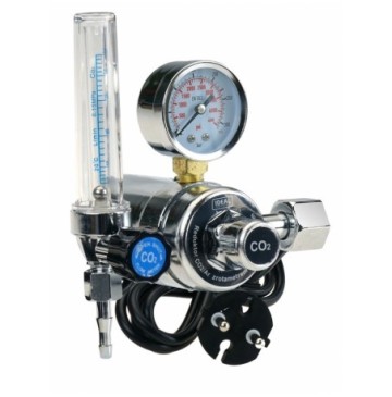 Reduktor co2/ar z rotametrem i podgrzewaczem 230v