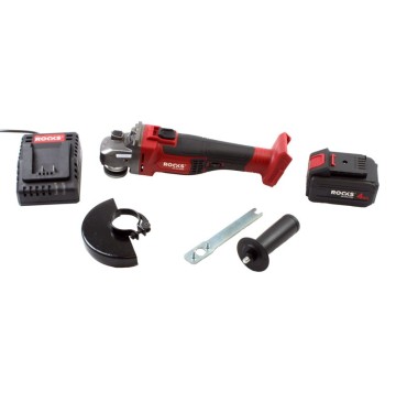 20v aq-one szlifierka kątowa 125 mm regulacja obrotów 3000-10500 rpm kpl z akumulatorem 4ah bmc