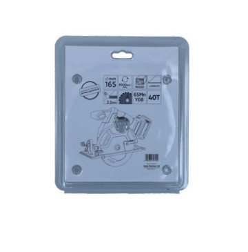 Tarcza widiowa do drewna 165x20 mm 65mn-yg8 grubość 22 mm 40t