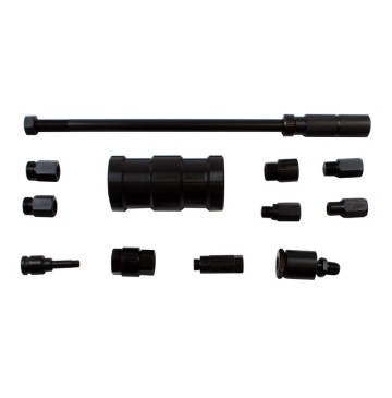 Zestaw adapterów do wtryskiwaczy 9 cz bosch delphi simens denso z młotem bezwładnościowym 4 kg
