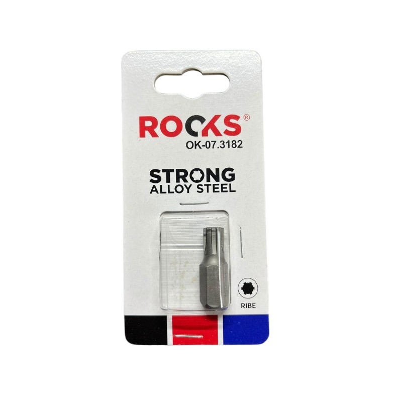 Bit 10 mm (3/8 ) ribe m8 x 30 mm s2