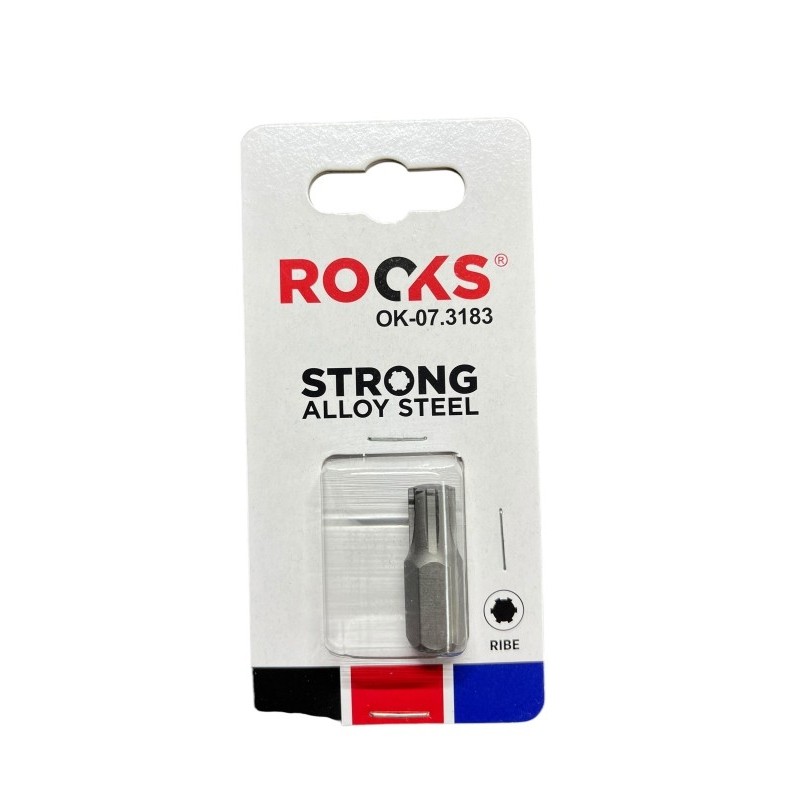 Bit 10 mm (3/8 ) ribe m9 x 30 mm s2