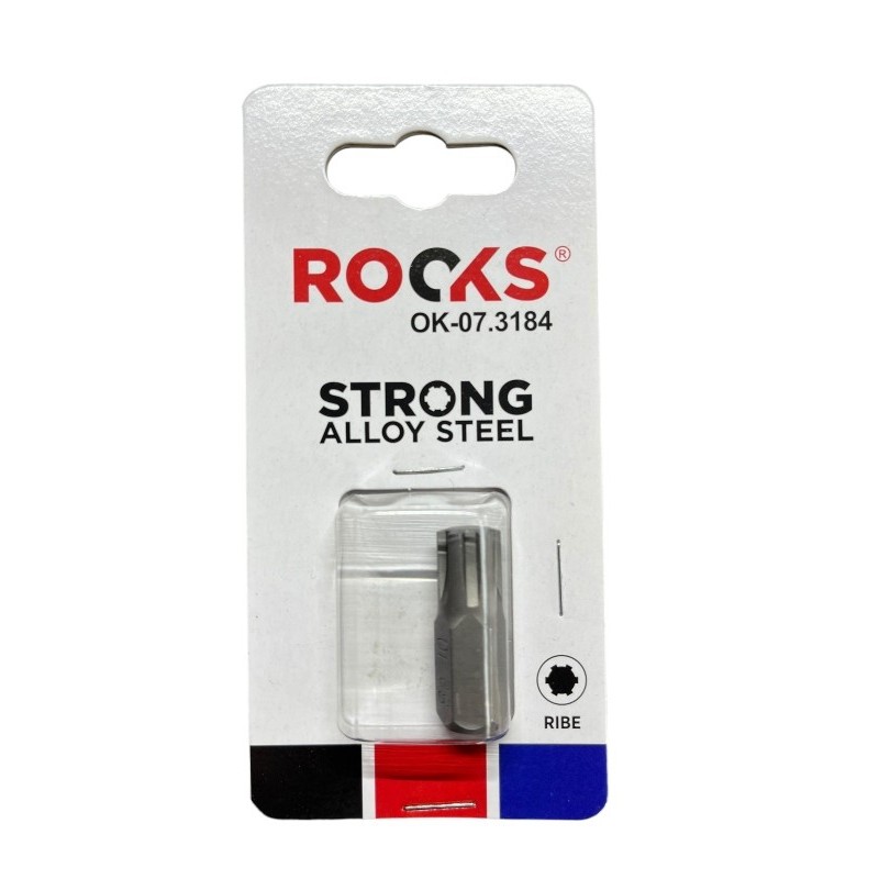 Bit 10 mm (3/8 ) ribe m10 x 30 mm s2