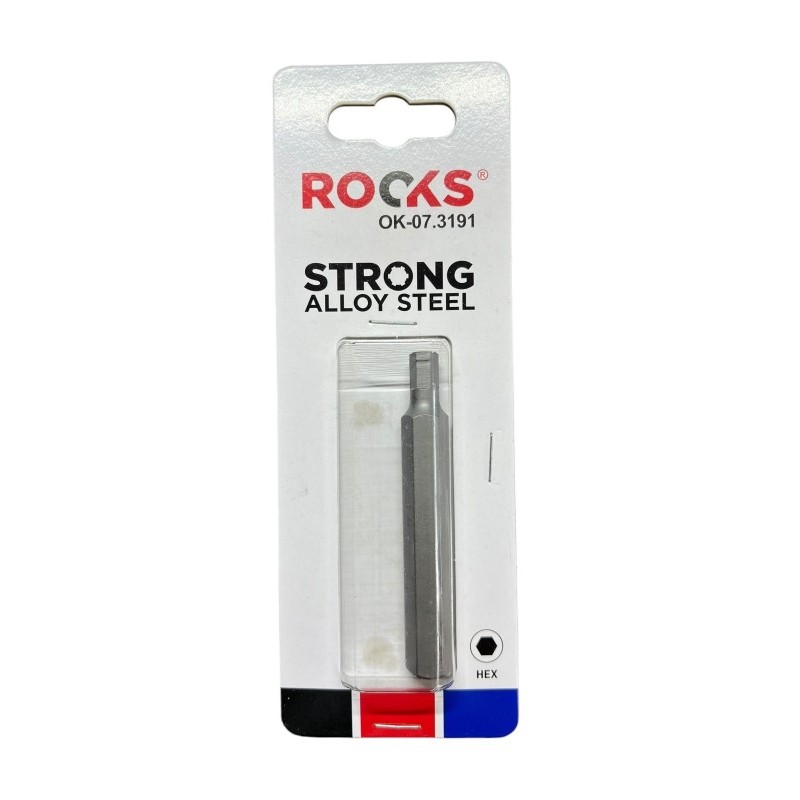 Long bit 10 mm (3/8 ) hex 6 mm x 75 mm s2