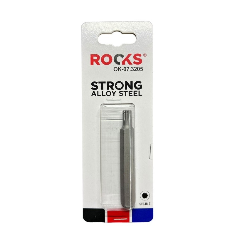 Long bit 10 mm (3/8 ) spline m8 x 75 mm s2
