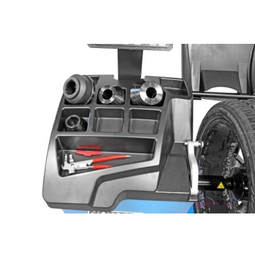 Wyważarka do kół samochodów osobowych 3d lcd 230v nortec