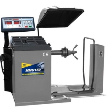 Mmu150 balancing machine for truck wheels