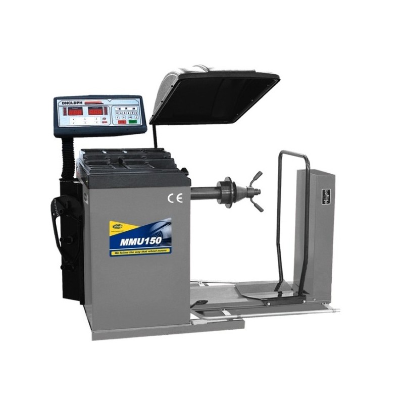 Mmu150 balancing machine for truck wheels
