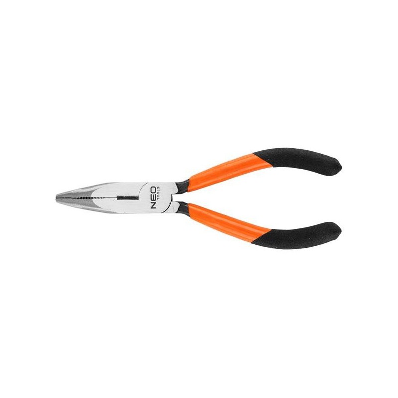 Szczypce wydłużone wygięte 160 mm