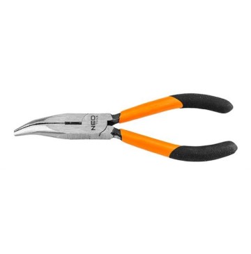 Szczypce wydłużone wygięte 160 mm