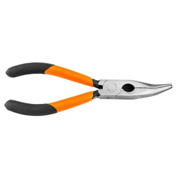 Szczypce wydłużone wygięte 160 mm