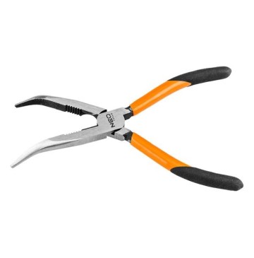 Szczypce wydłużone wygięte 200 mm