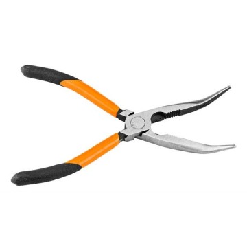 Szczypce wydłużone wygięte 200 mm