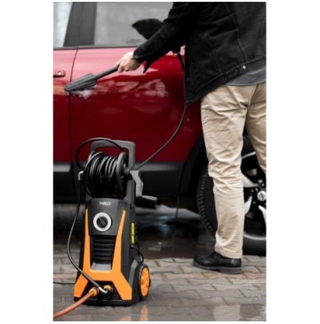 Myjka ciśnieniowa 2200w 165bar szczotka patio cleaner końcówka turbo i kątowa 8m przewód ciśn