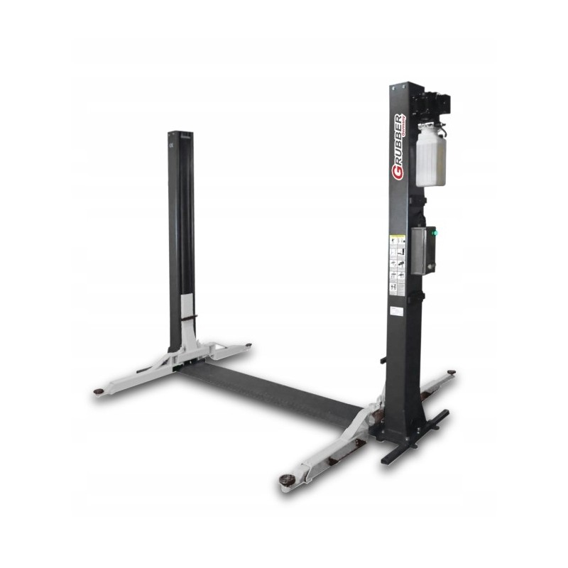 Podnośnik dwukolumnowy elektrohydrauliczny automatyczny 4t łączony dołem na ramie arm 3-2 p 2820mm 400v 240r grubber