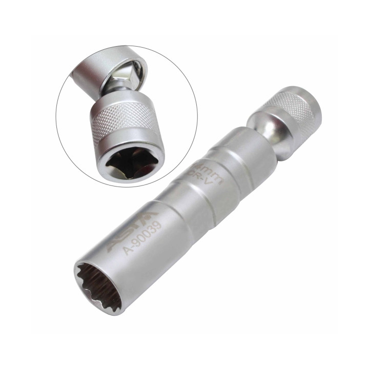 NASADKA Z PRZEGUBEM DO ŚWIEC ZAPŁONOWYCH 3/8” – 14MM