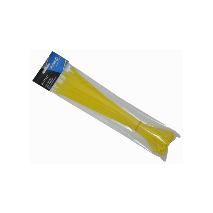 OPASKA SAMOZACISKOWA 5X300MM /50SZT/ŻÓŁTA/