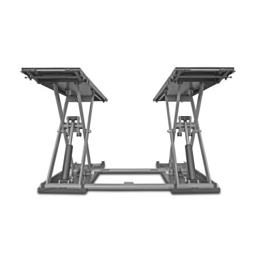 Podnośnik nożycowy niskiego podnoszenia platformy 35t mobilny 110-1200mm blokady el 230v mt350exl grubber