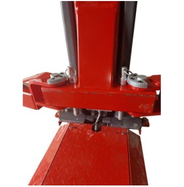 Outlet podnośnik dwukolumnowy elektrohydrauliczny automatyczny 4t łączony dołem na ramie arm 3-2 p 2820mm 400v okg-4000ra