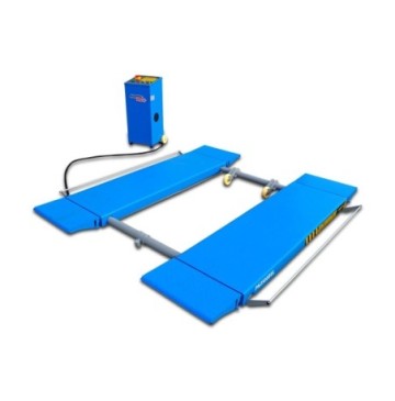 Podnośnik nożycowy niskiego podnoszenia platformy 35t mobilny 110-1200mm blokady el 230v pn3500dxl