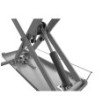 Podnośnik nożycowy niskiego podnoszenia platformy 35t mobilny 110-1200mm blokady el 230v pn3500dxl