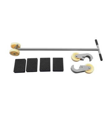 Podnośnik nożycowy niskiego podnoszenia platformy 35t mobilny 110-1200mm blokady el 230v pn3500dxl