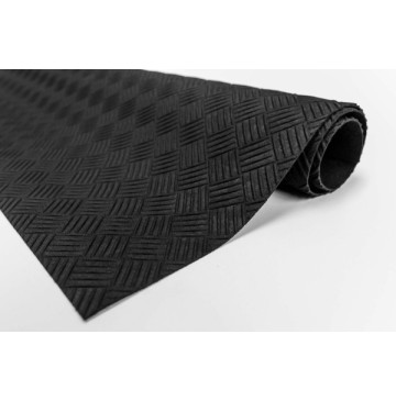 Wykładzina gumowa w rolce checker / 3 mm / 12x10m / revogum - 1 rolka  12 m2