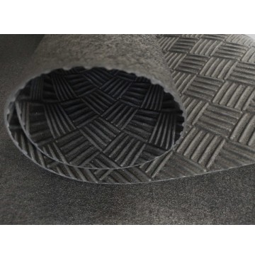Wykładzina gumowa w rolce checker / 3 mm / 12x5m / revogum - 1 rolka  6 m2