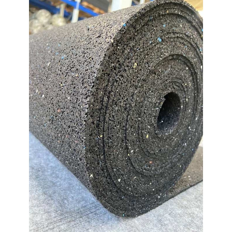 Płyta gumowa w rolce regranulat mix 860 / 4mm / 1x10m / scp select - 1 rolka  10 m2